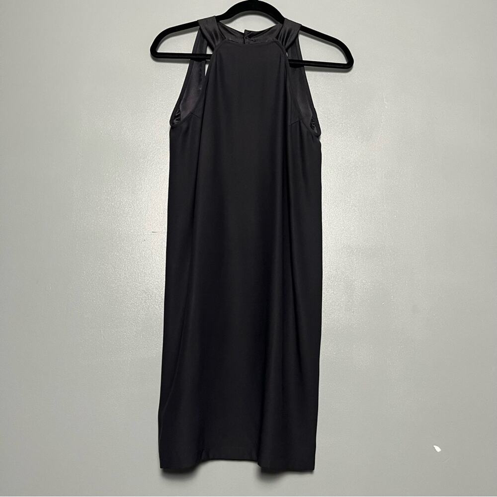 American Retro Kate 100% Silk Little Black Mini Dress Size 38 / US Women’s 4